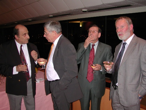 Claude Djortouian, Yvon Crolet, Michel Robic, Victor Chiron