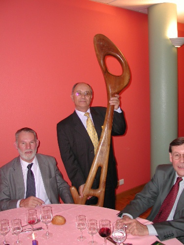 Victor Chiron, Alain (Max) Thomas, Cl d'Ex et Michel Robic